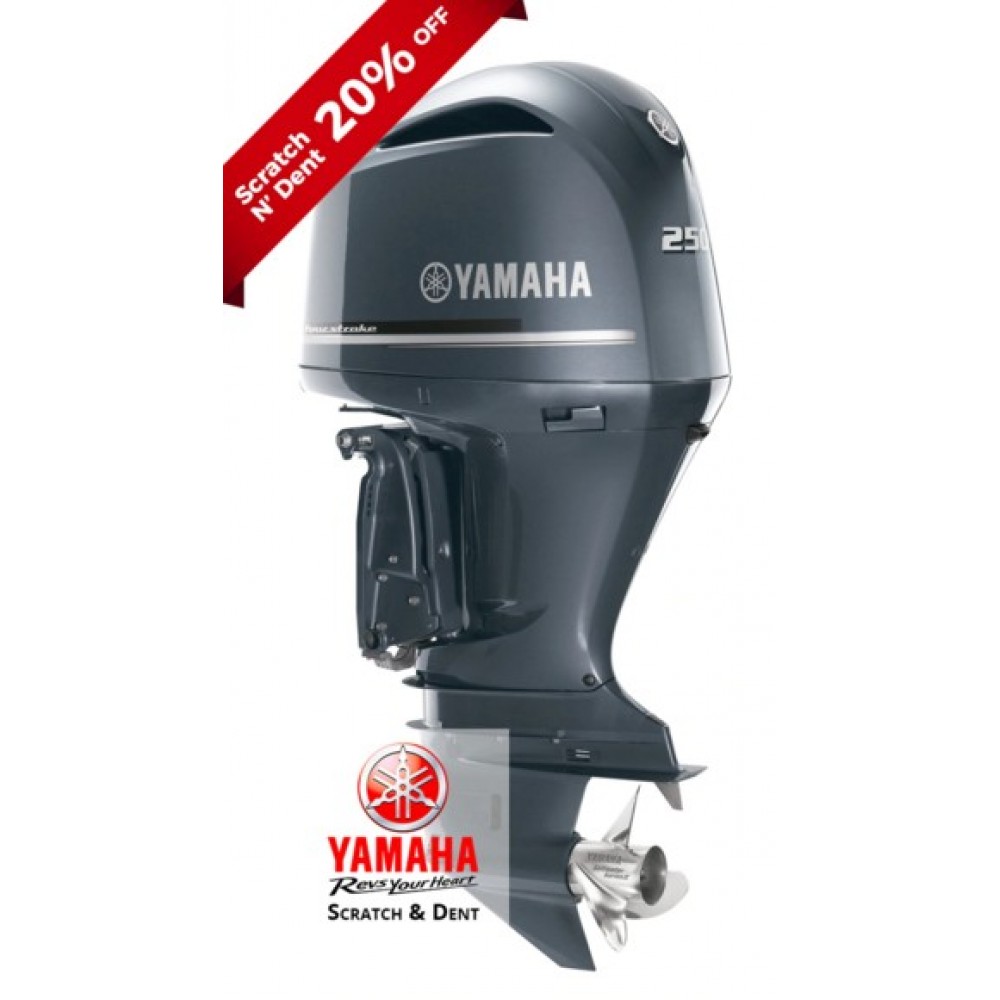 Yamaha F250XB Outboard | 250HP Scratch & Dent