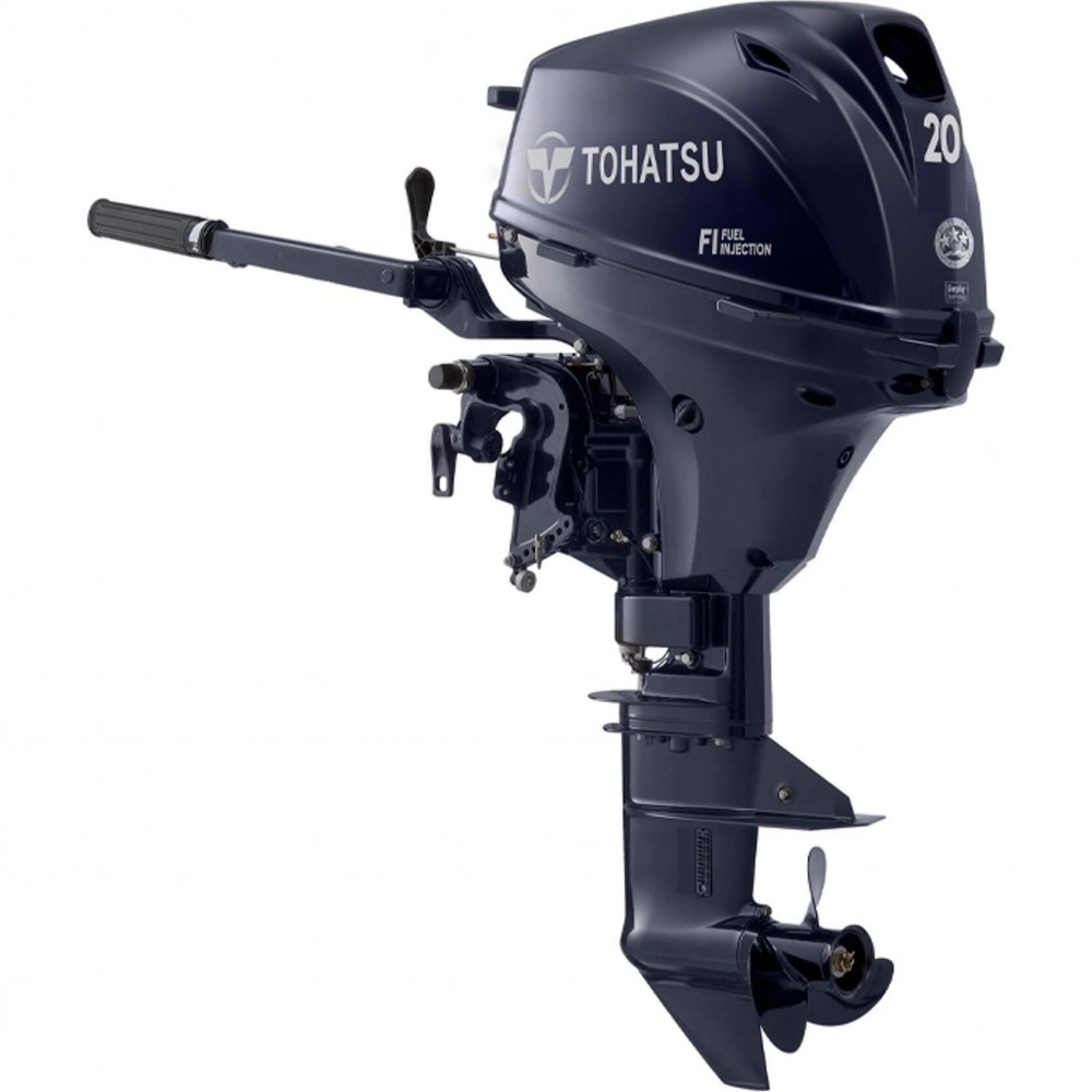 Tohatsu 20 HP Tiller Outboard Motor MFS20 2024