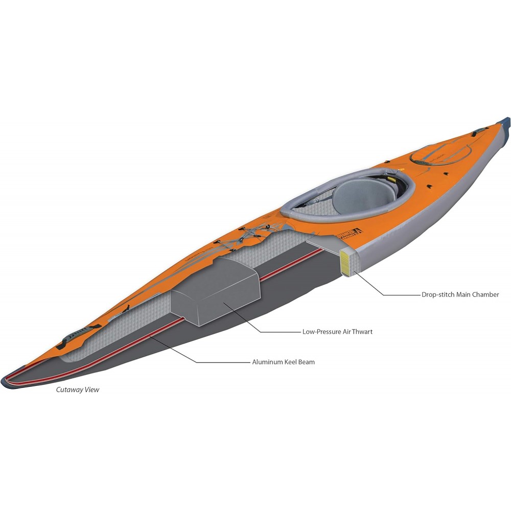 Advanced Elements AirFusion Evo Inflatable Kayak - Water Sport Equip