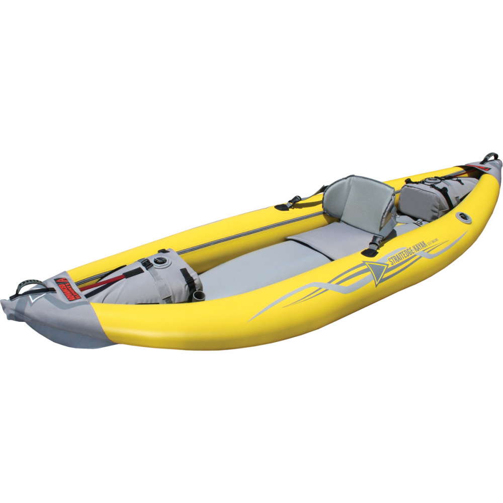 Advanced Elements Strait Edge 1 Person Kayak, Yellow