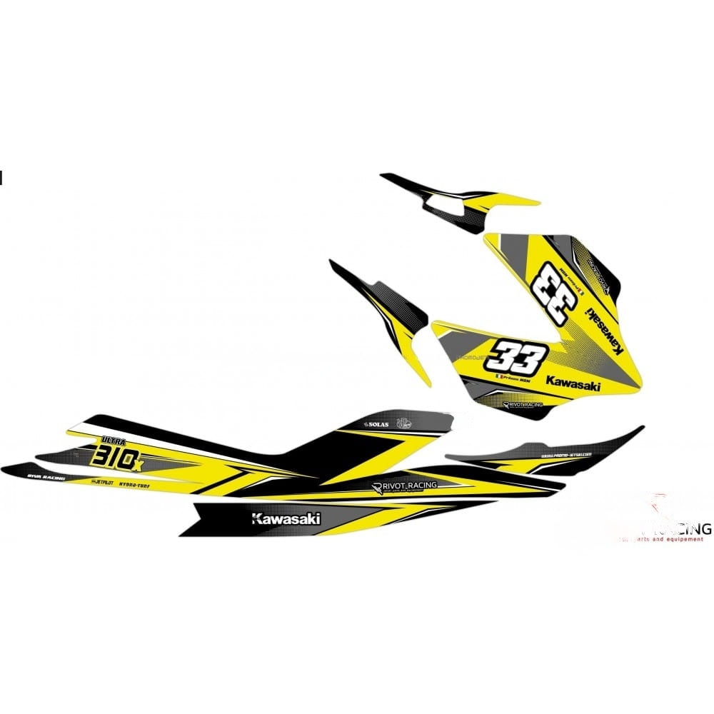 RACE Graphic Kit for Ultra 300/310 Yellow