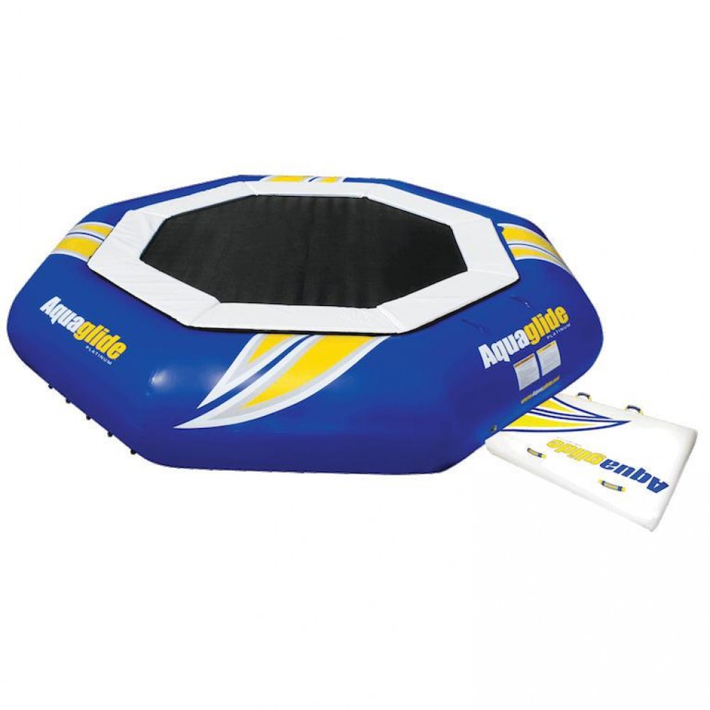 Aquaglide Supertramp Inflatable Trampoline Bouncer - 17ft