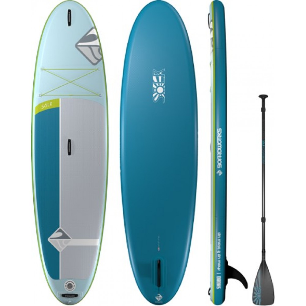 Boardworks SHUBU Solr Inflatable Stand Up Paddle Board with Paddle 10'6"