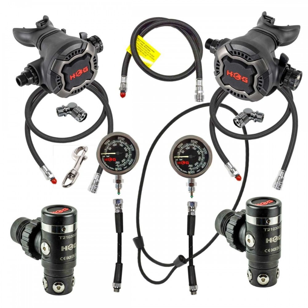 HOG Premium Sidemount Regulator Package