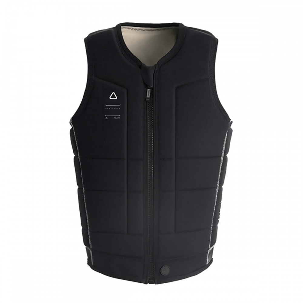 Follow Affiliate Comp Wake Vest in Black