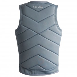 Follow Atlantis Ladies Comp Wake Vest in Ash/Blue