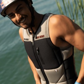 Follow Capiva Comp Wake Vest in Stone/Black