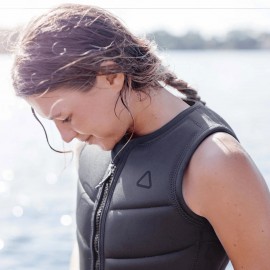 Follow Corp Ladies Comp Wake Vest in Black