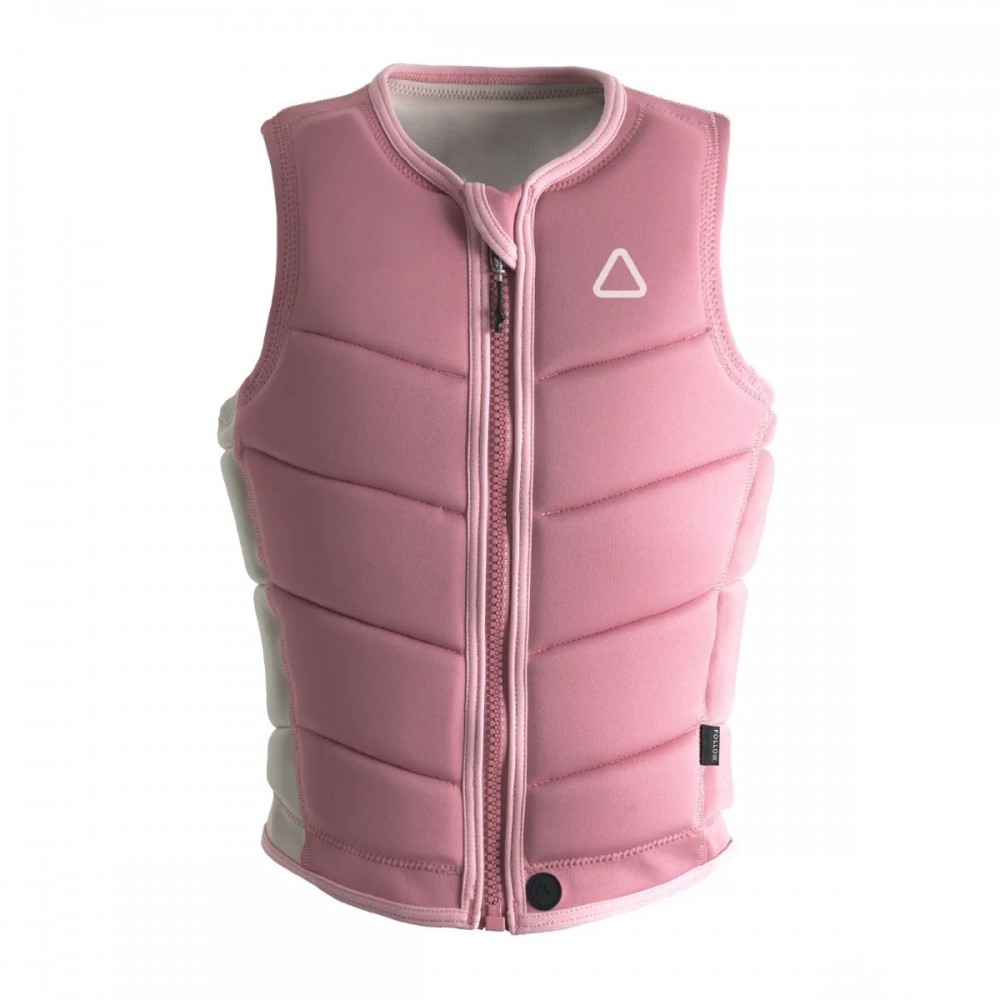 Follow Corp Ladies Comp Wake Vest In Pastel Pink
