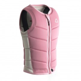 Follow Corp Ladies Comp Wake Vest In Pastel Pink