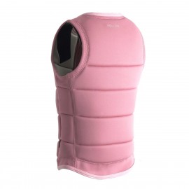 Follow Corp Ladies Comp Wake Vest In Pastel Pink
