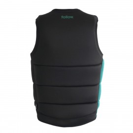 Follow Corp Mens Comp Wake Vest in Charcoal