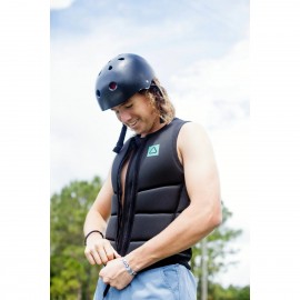 Follow Corp Mens Comp Wake Vest in Charcoal