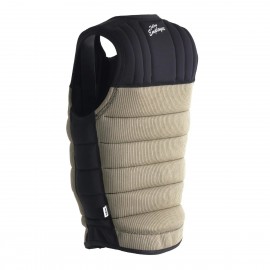 Follow Employee of the Month Comp Wake Vest in Black/Khaki