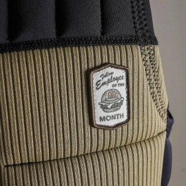 Follow Employee of the Month Comp Wake Vest in Black/Khaki