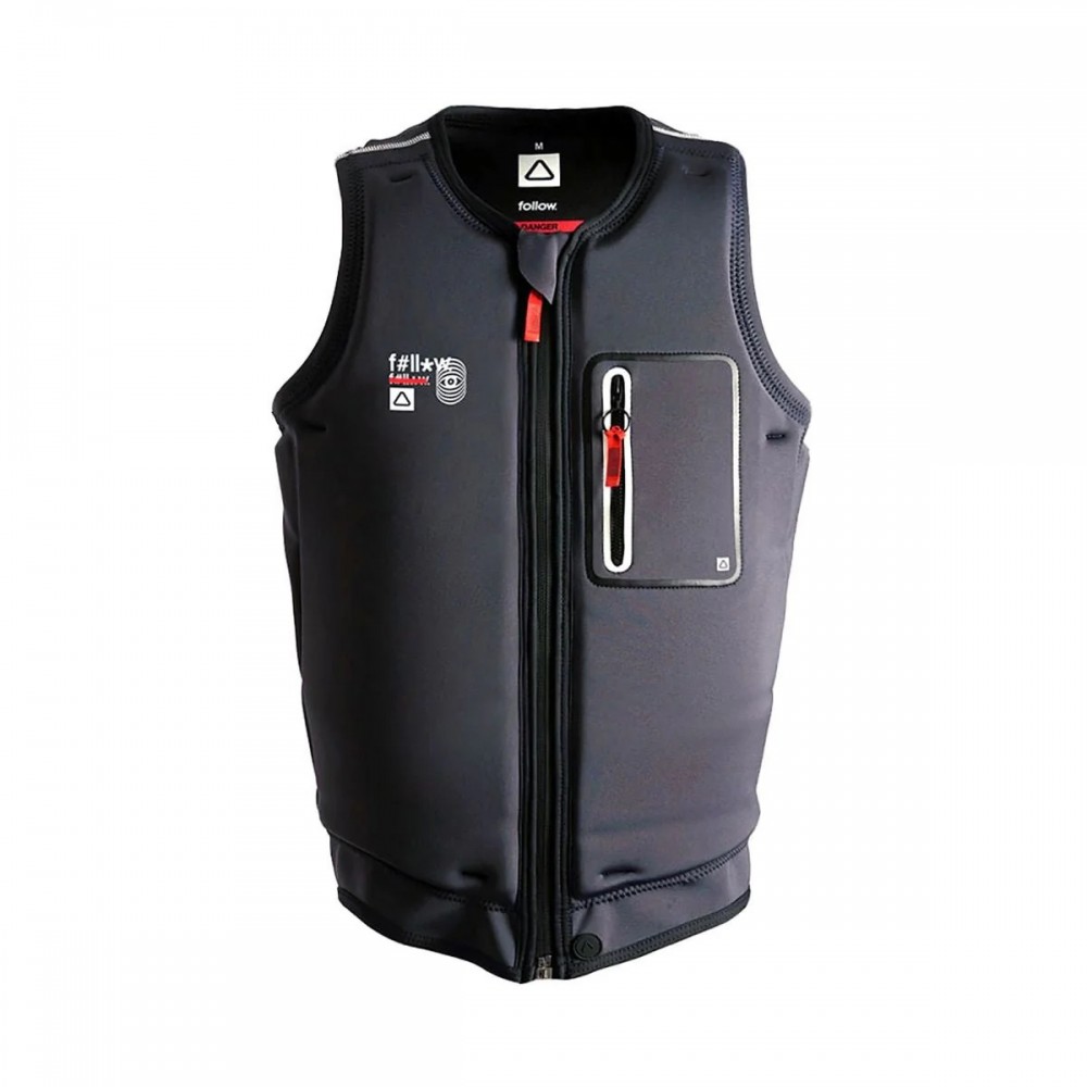 Follow F#*fed Comp Wake Vest in Black