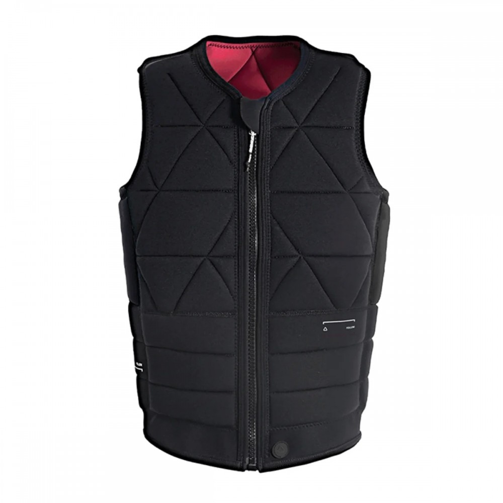 Follow Love Nor Money Comp Wake Vest in Black