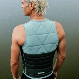 Follow Love Nor Money Comp Wake Vest in Petina