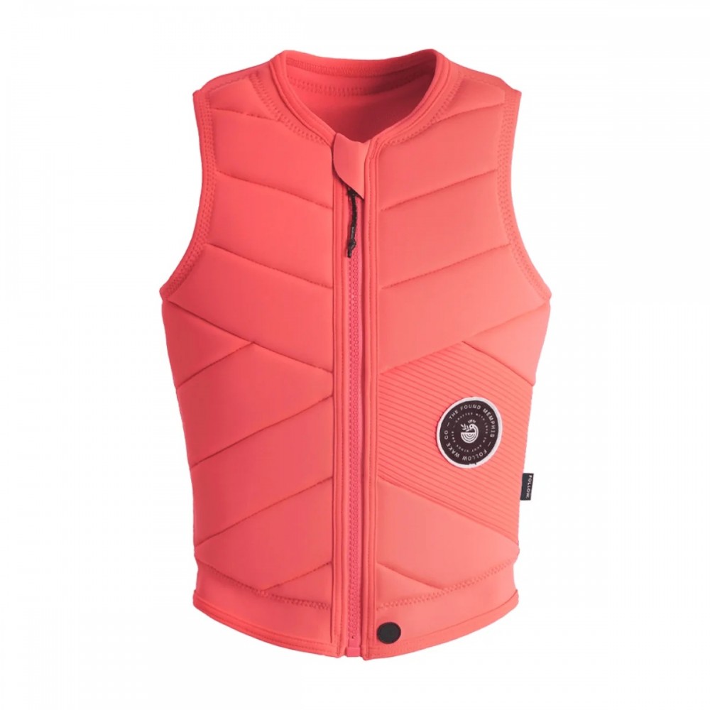 Follow Memphis Ladies Comp Wake Vest in Fluro Red