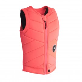 Follow Memphis Ladies Comp Wake Vest in Fluro Red