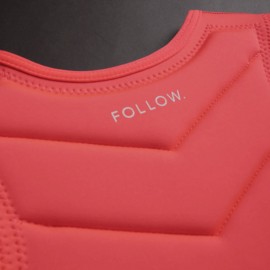 Follow Memphis Ladies Comp Wake Vest in Fluro Red