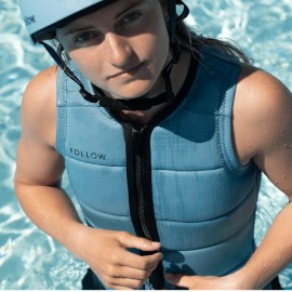 Follow P1 Traction Ladies Comp Wake Vest in Ocean