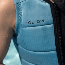 Follow P1 Traction Ladies Comp Wake Vest in Ocean