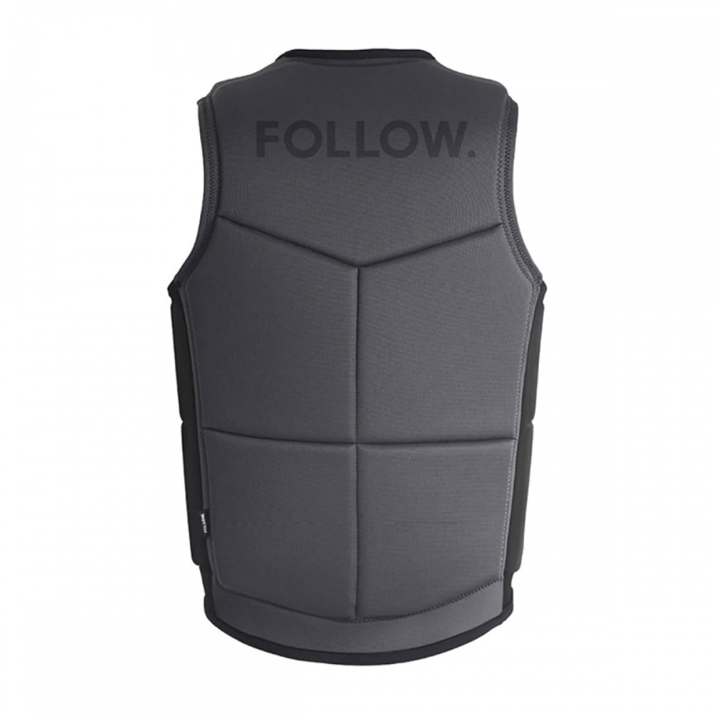 Follow Section Comp Wake Vest in Black - Watersportequip