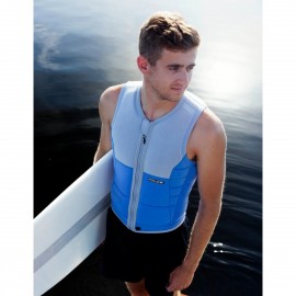 Follow Sovereign Comp Wake Vest in Blue/Grey