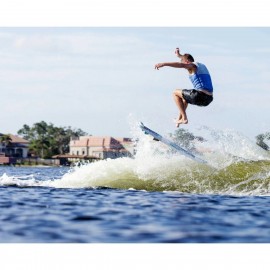 Follow Sovereign Comp Wake Vest in Blue/Grey