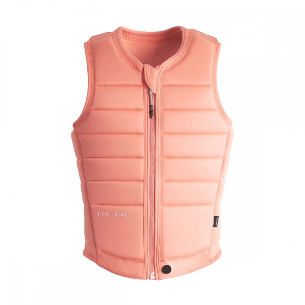 Follow Total Ladies Comp Wake Vest In Melon