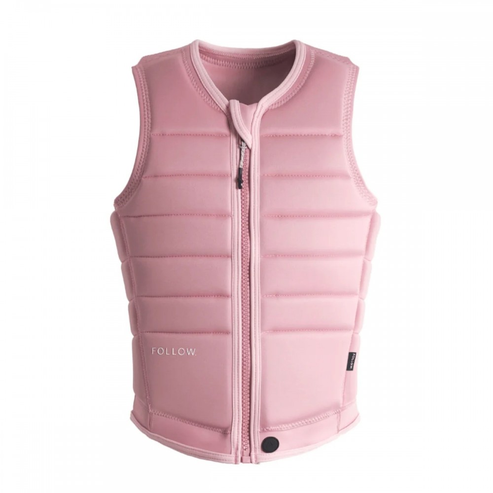 Follow Total Ladies Comp Wake Vest In Pink