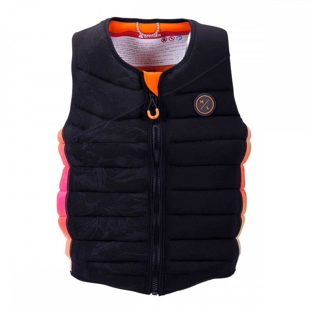 Hyperlite Cadence Comp Wake Vest in Black/Neon