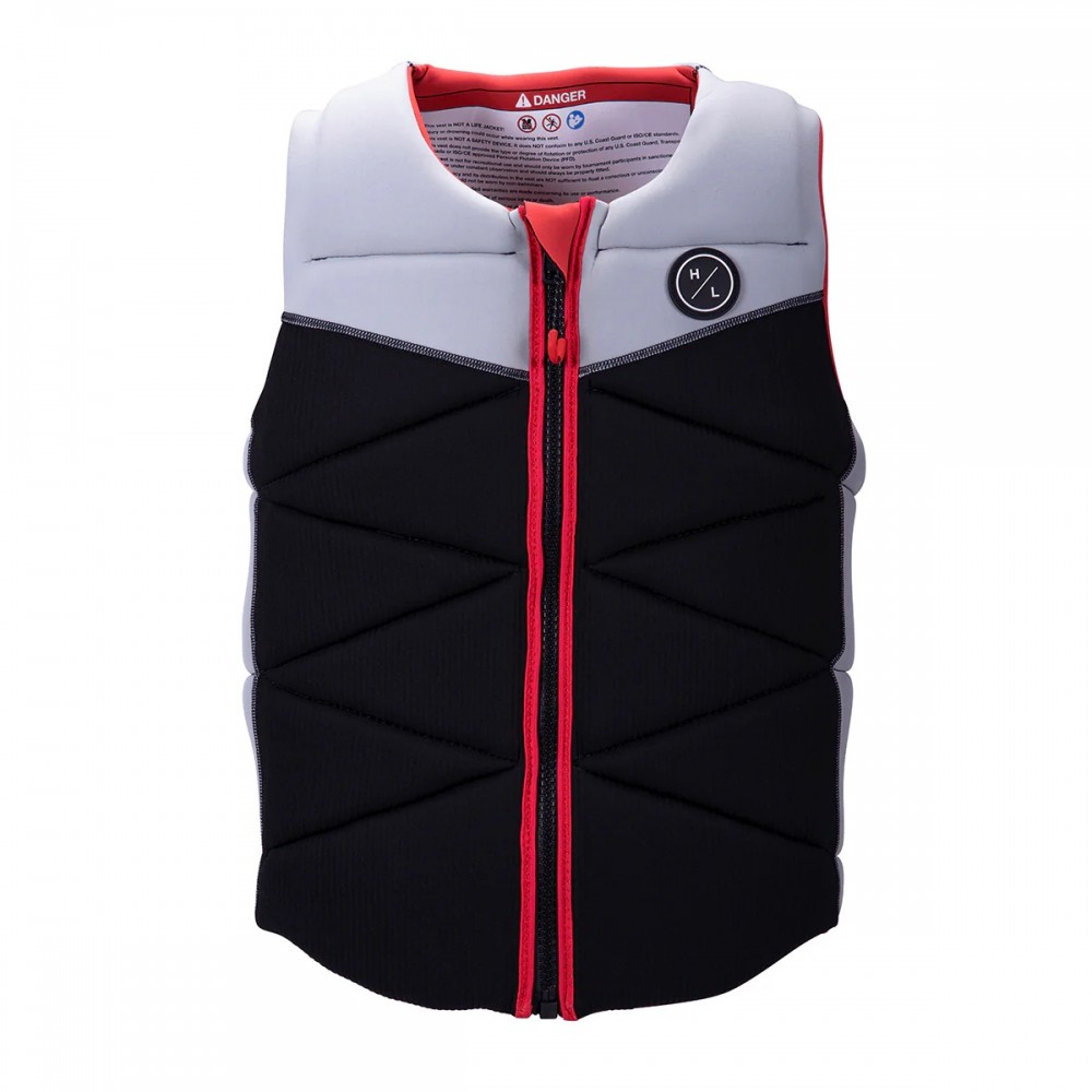 Hyperlite Riot Comp Wake Vest in Black/Red