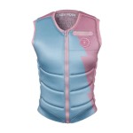 Liquid Force Breeze Claudia Comp Wake Vest in Blue/Rose