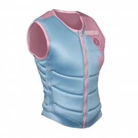 Liquid Force Breeze Claudia Comp Wake Vest in Blue/Rose