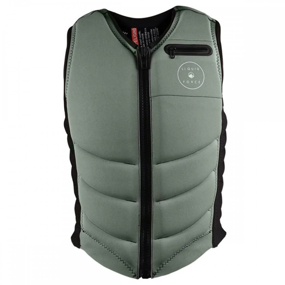 Liquid Force Breeze Comp Wake Vest in Sage Patina