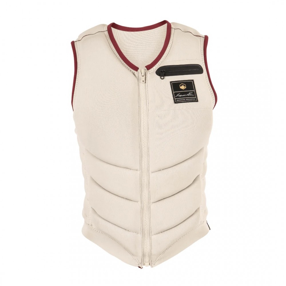 Liquid Force Breeze Heritage Comp Wake Vest in Vanilla