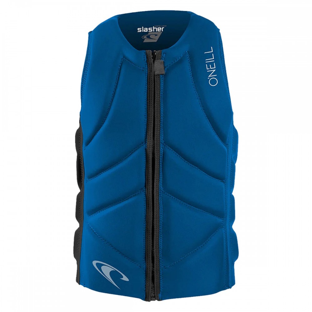 O'Neill Slasher Comp Vest in Ocean/Black