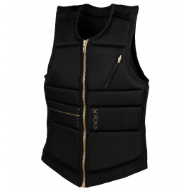 Ronix Women's Rise Comp Wake Vest in Black/Gold