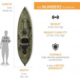 Lifetime Tamarack 120 Angler Kayak