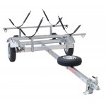 Malone XtraLight J-Rack 2-Kayak Trailer Package