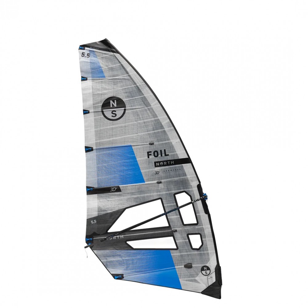 North Slalom Foil - White