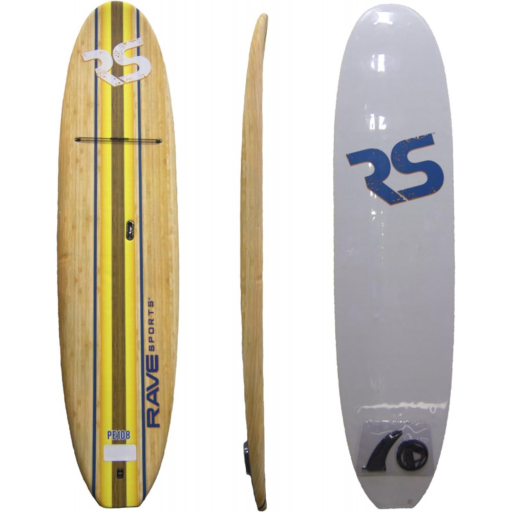 Rave Sports Bamboo Soft Top Stand-Up Paddle Board