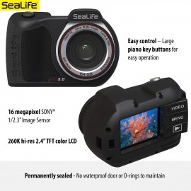 SeaLife Micro 3.0 Camera 64GB 16MP 4K Camera