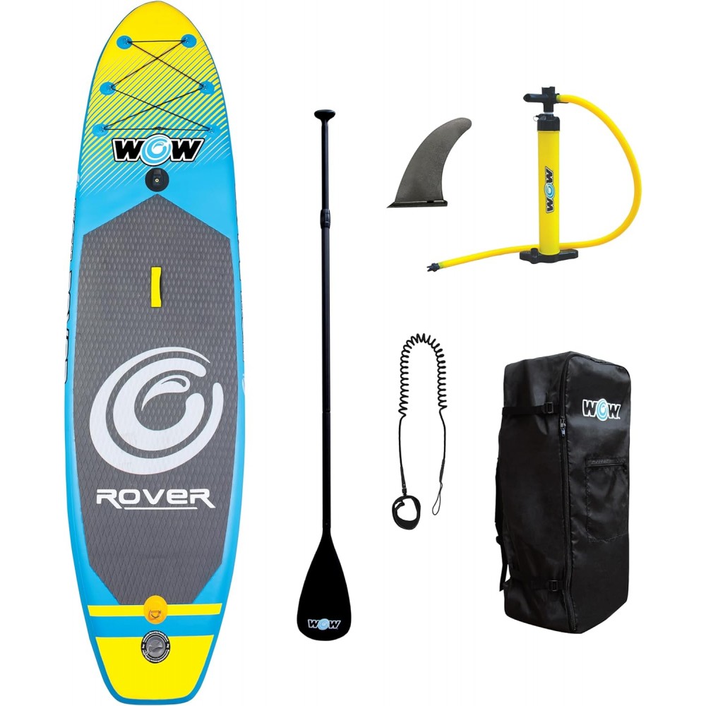 WOW Water Sports Rover 106 Inflatable Flatwater Stand-Up Paddle Board