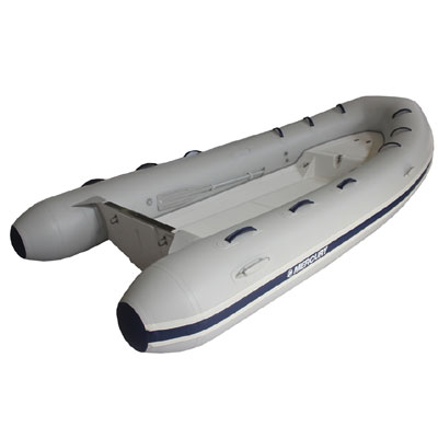 Mercury 430 Rigid Hull Inflatable RIB 13 9 Gray PVC 2015 10994